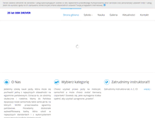 Tablet Screenshot of driver-wodzislaw.prawojazdy.com.pl