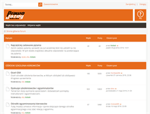 Tablet Screenshot of forum.prawojazdy.com.pl